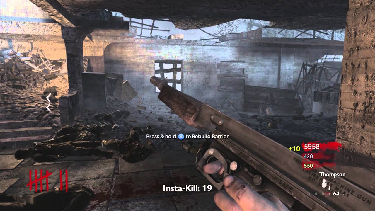 Cod waw zombies ps3